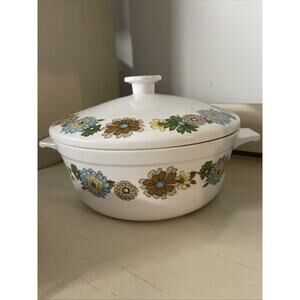 Progression China Japan Sunny Hill 903 Vintage Casserole with Lid floral print